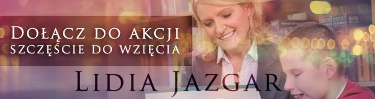 Baner promujący akcję: Lidia Jazgar i Kamil Szymański